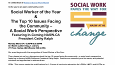 EVENTS Social Work Month Event posted Feb 19