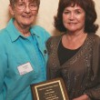 Esther Gillies on left  with Sandra Baker