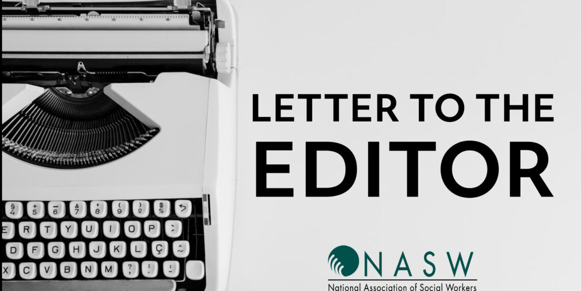 Letter To The Editor: What Policy Changes Are Needed To Promote Social ...