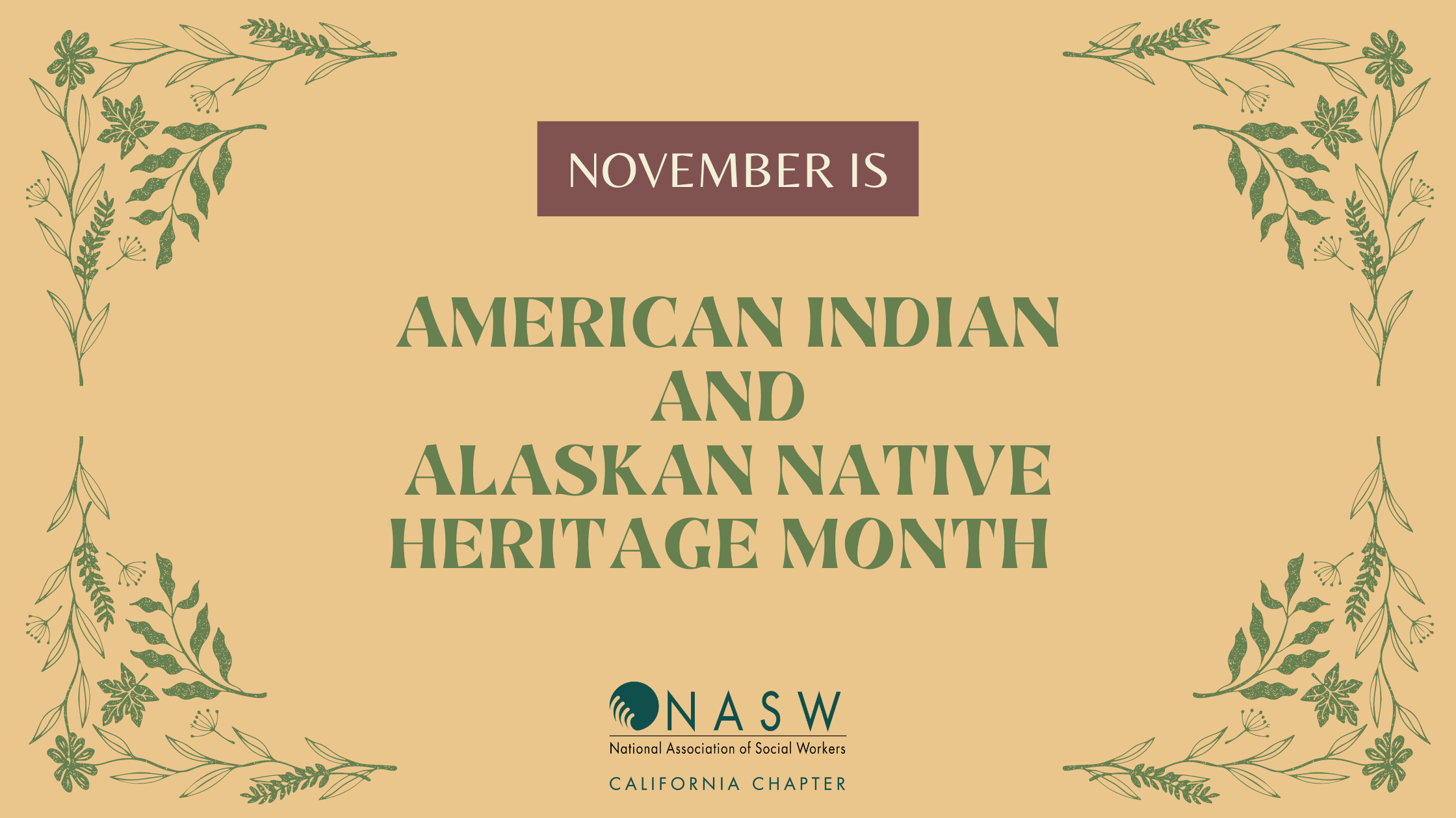 Honoring Native American Heritage Month ·