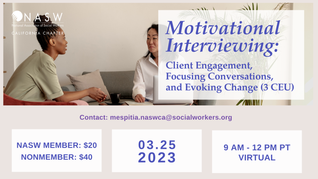 Motivational Interviewing: Client Engagement, Focusing Conversations ...