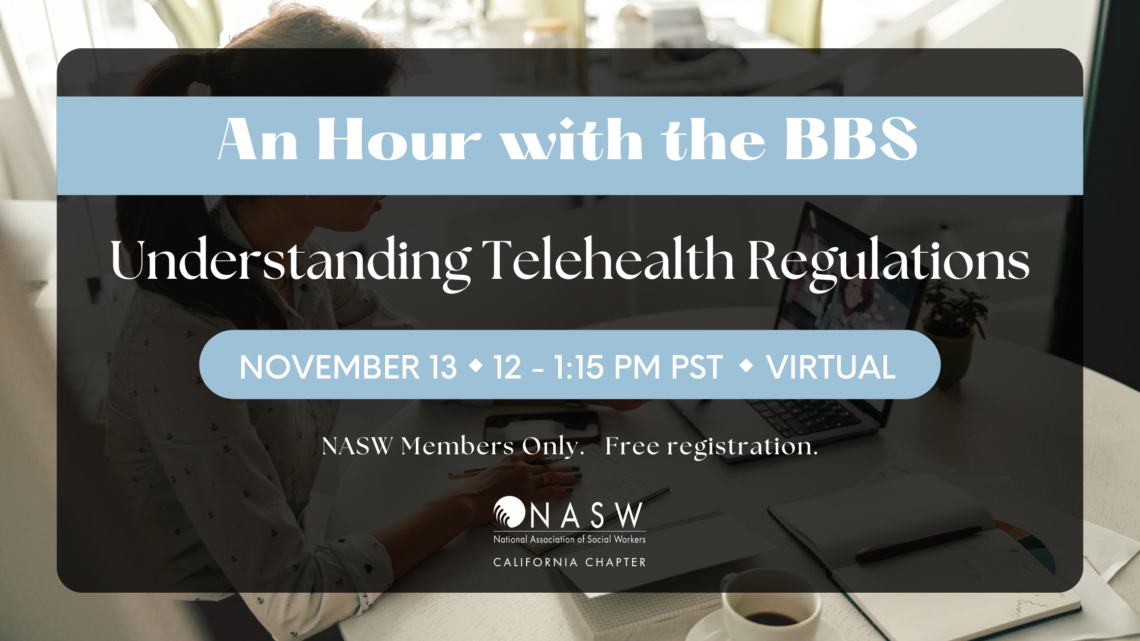Members Only An Hour with the BBS Understanding Telehealth