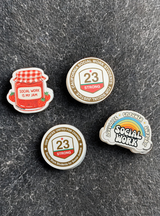 Social Work Sticker Set